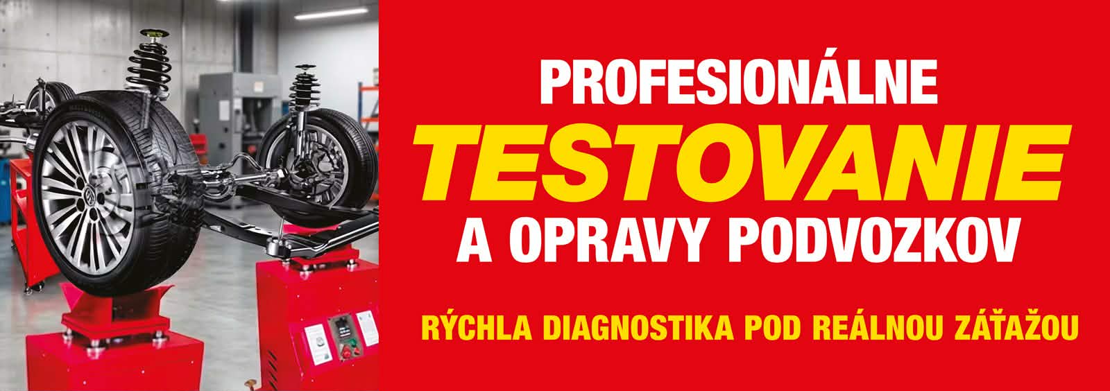 Profesionálne testovanie a opravy podvozkov pod reálnou záťažou Košice